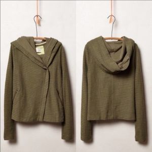 Anthropologie Saturday Sunday Olive Green Jacket
